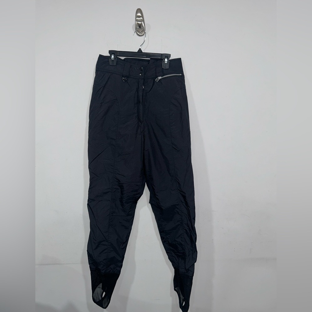 Women’s Obermeyer Ski Pants with Stirrups Black Size 12